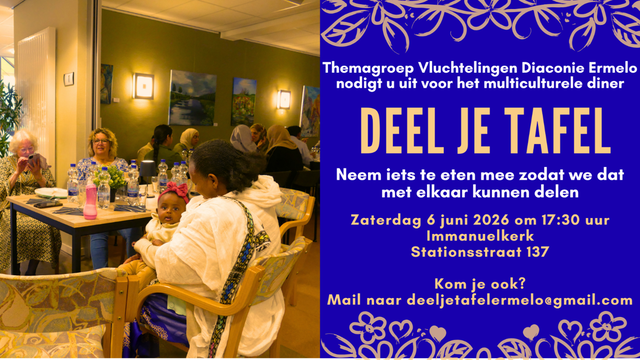 Deel je tafel