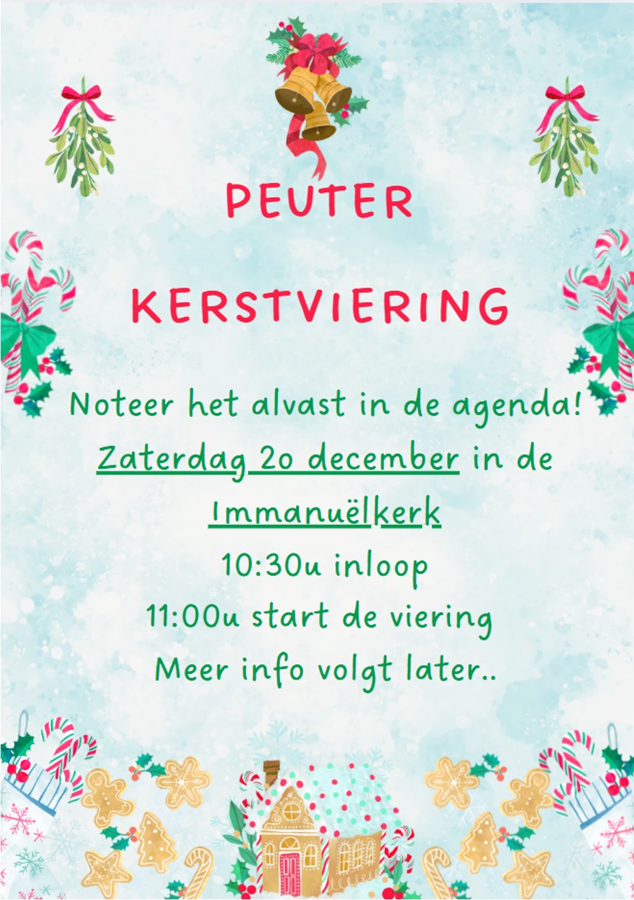 Peuterkerstviering 2025